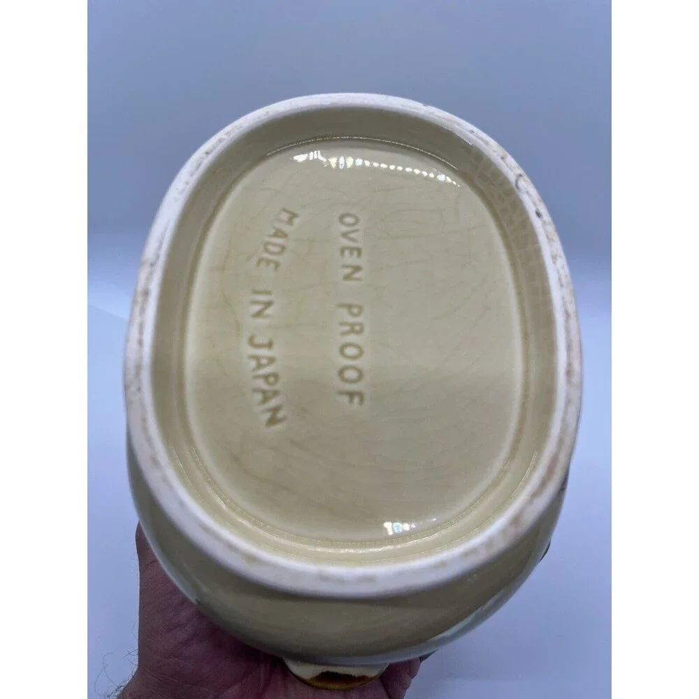 Vintage Oven Proof Country Wheat Gravy Tureen with Lid (No Ladel)